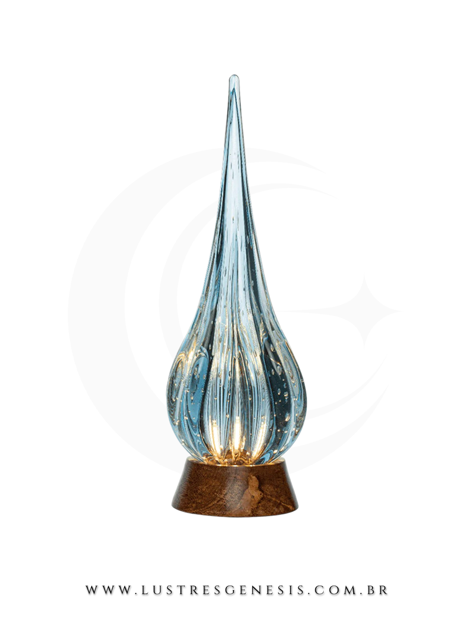 Luminária de decoração em murano, modelo gota, vão trazer harmonia para sua decoração. São peças delicadas podem compor a decoração de diversos ambientes.